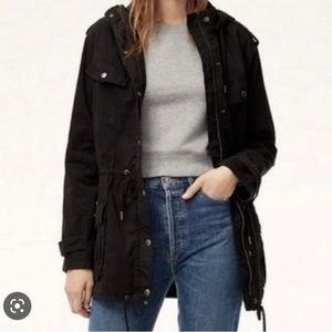 Aritzia Talula hooded fall jacket